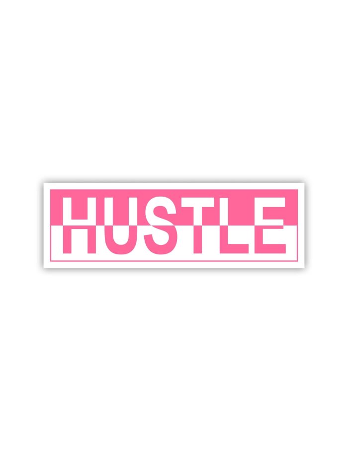 Hustle Full Color Vinyl Decal