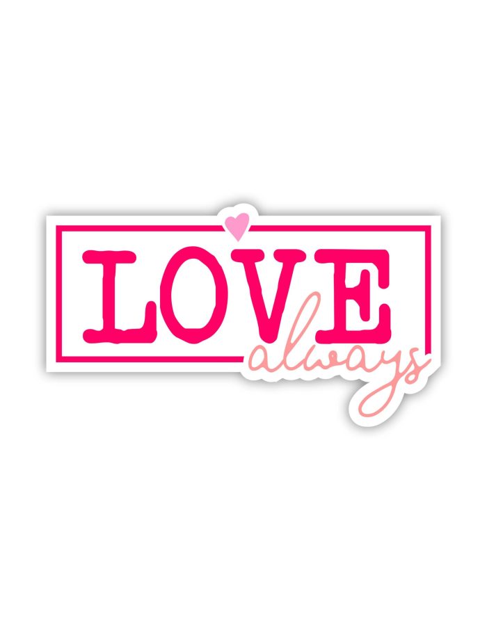 Love Always Full Color Vinyl Decal