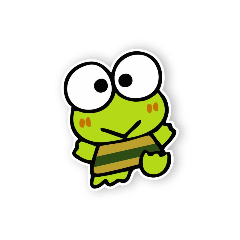 Hello Kitty  - Full Color Vinyl Sticker - Custom Size