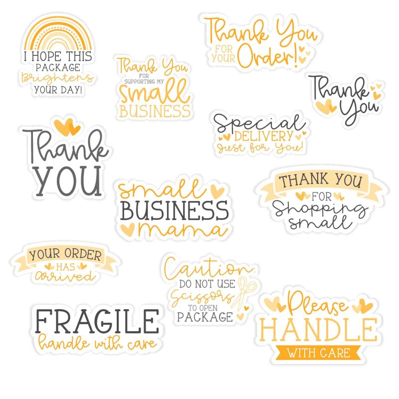 Small Business Sticker Pack Available - Custom Size