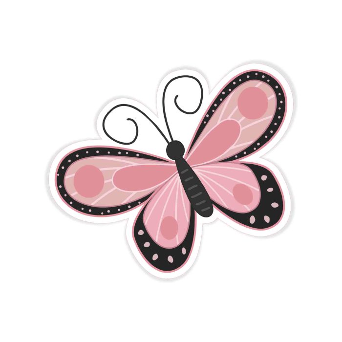 Butterfly - Full Color Vinyl Decal