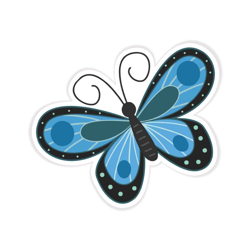 Butterfly - Full Color Vinyl Decal