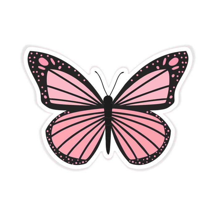 Butterfly - Full Color Vinyl Decal