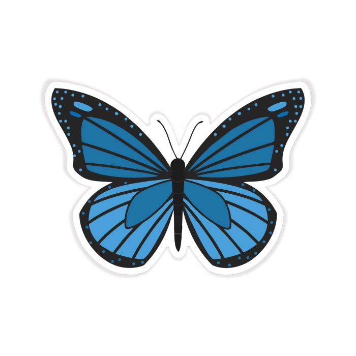 Butterfly - Full Color Vinyl Decal