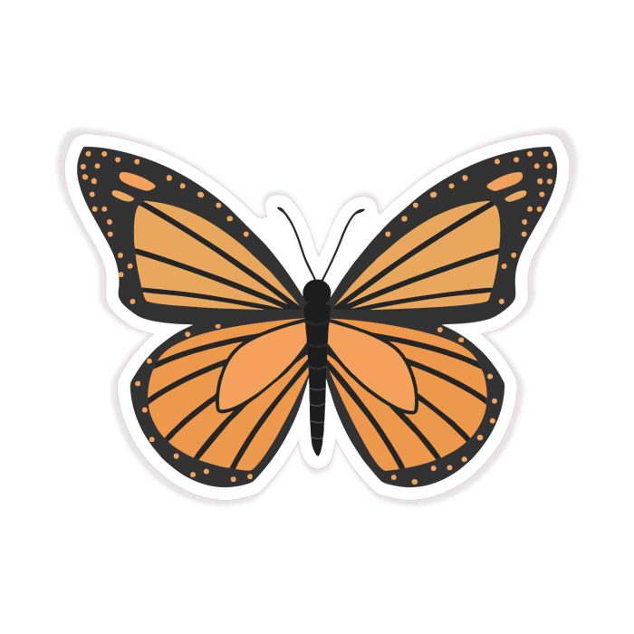 Butterfly - Full Color Vinyl Decal