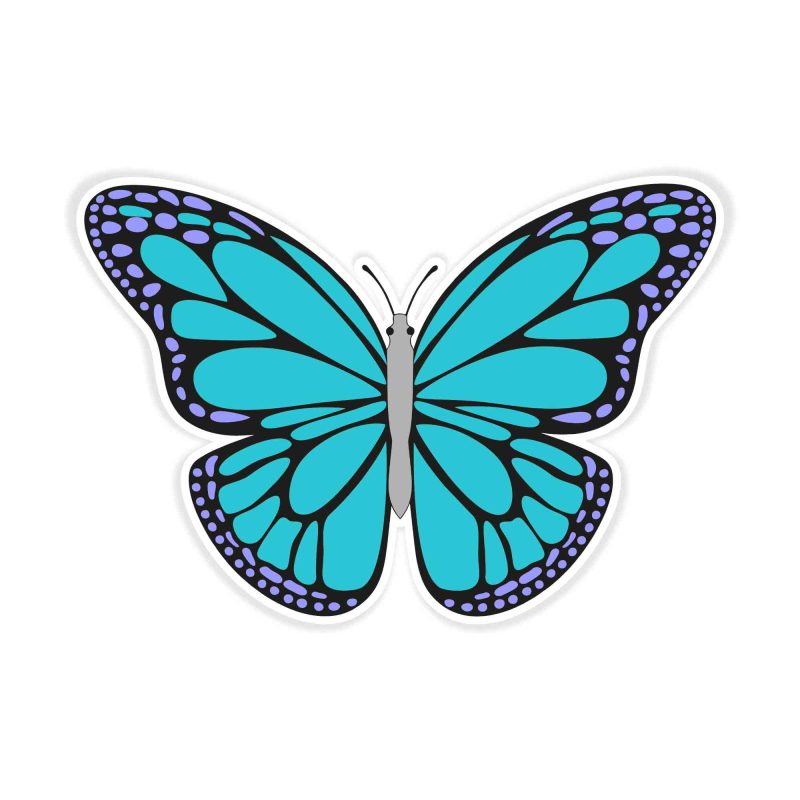 Butterfly - Full Color Vinyl Decal