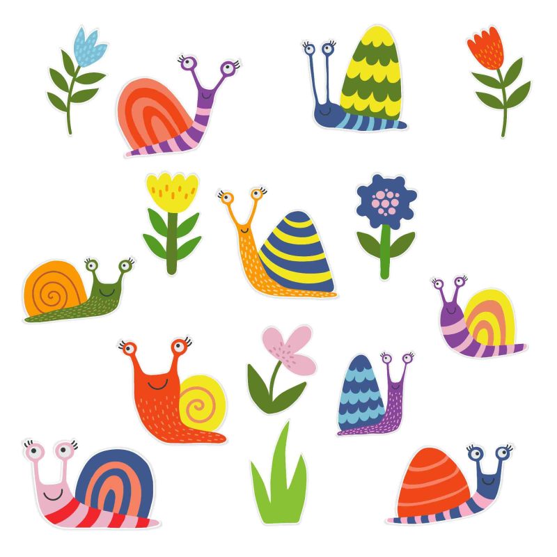 Snail Sticker Pack available- Custom Size