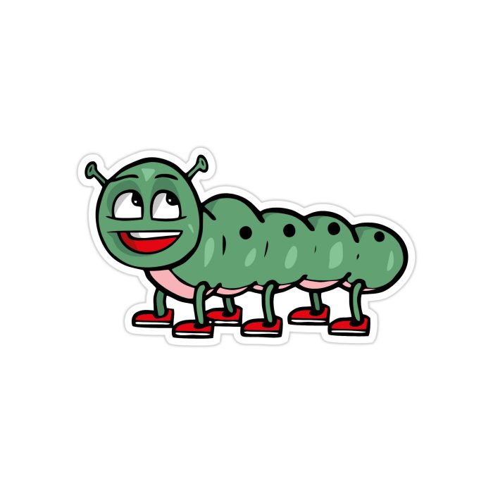 Bug Full Color Vinyl Decal - Custom Size