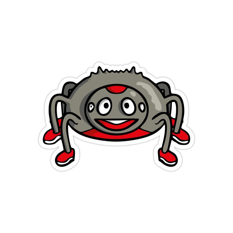 Bug Full Color Vinyl Decal - Custom Size