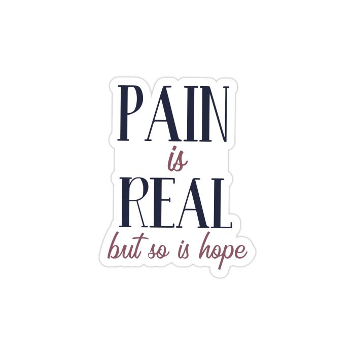 Hope is Real Full Color Vinyl Decal - Custom Size