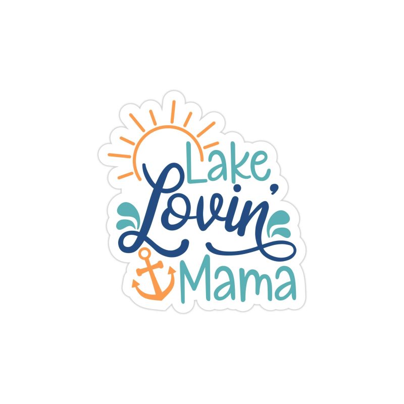 Lake Full Color Vinyl Decal - Custom Size