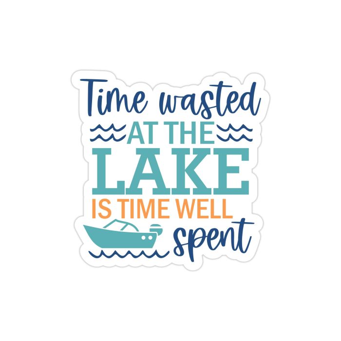 Lake Full Color Vinyl Decal - Custom Size