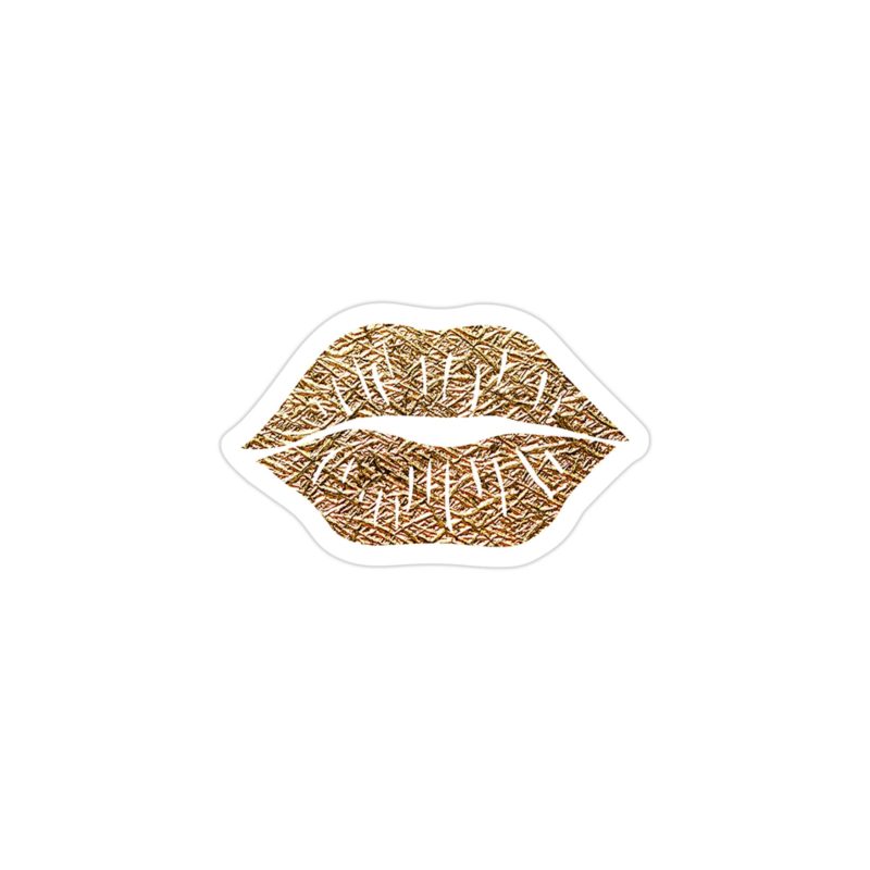 Lips - Full Color Vinyl Sticker - Custom Size