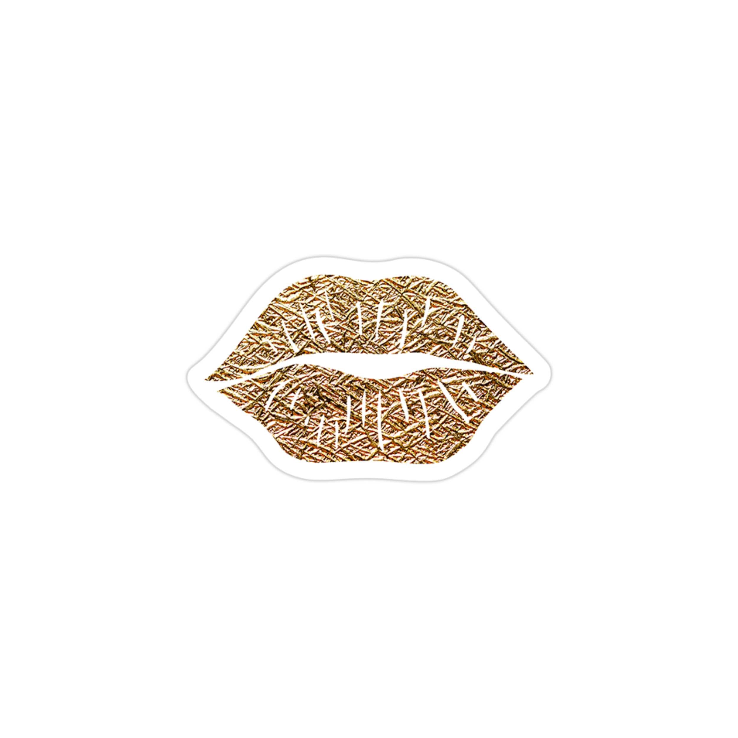 Lips - Full Color Vinyl Sticker - Custom Size