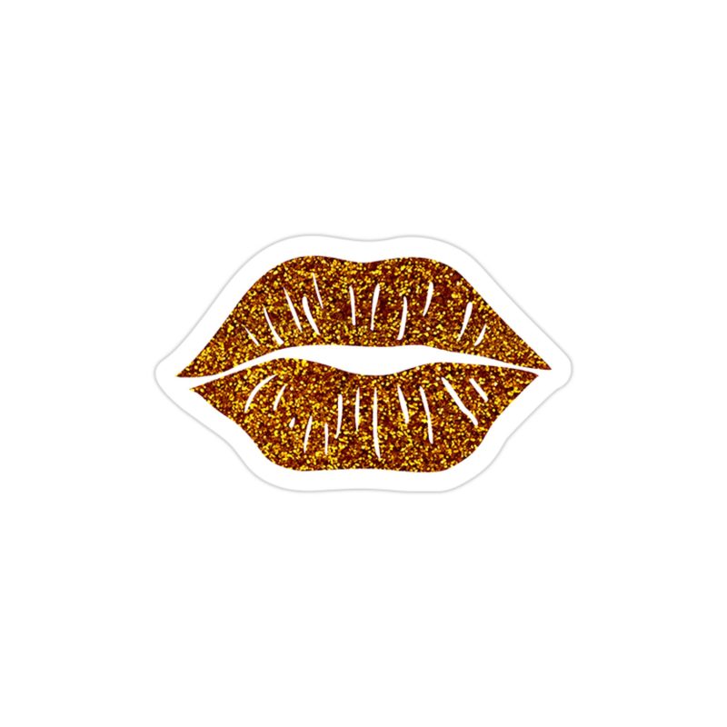 Lips - Full Color Vinyl Sticker - Custom Size
