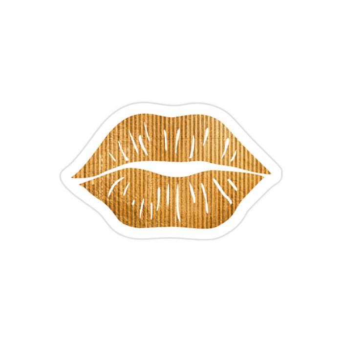 Lips - Full Color Vinyl Sticker - Custom Size