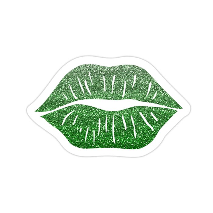 Lips - Full Color Vinyl Sticker - Custom Size