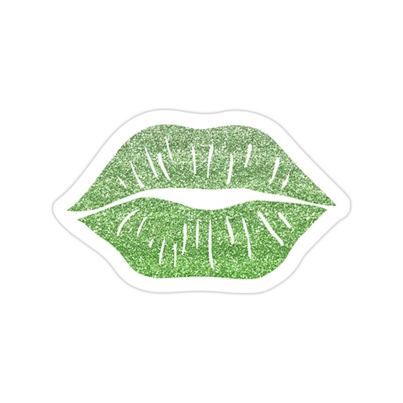 Lips - Full Color Vinyl Sticker - Custom Size