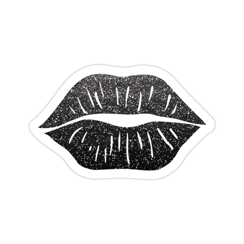 Lips - Full Color Vinyl Sticker - Custom Size