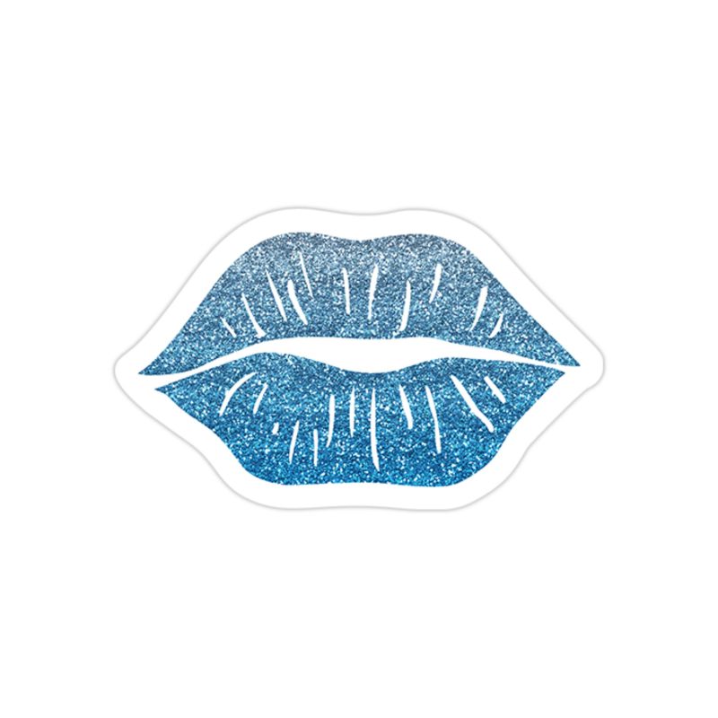 Lips - Full Color Vinyl Sticker - Custom Size