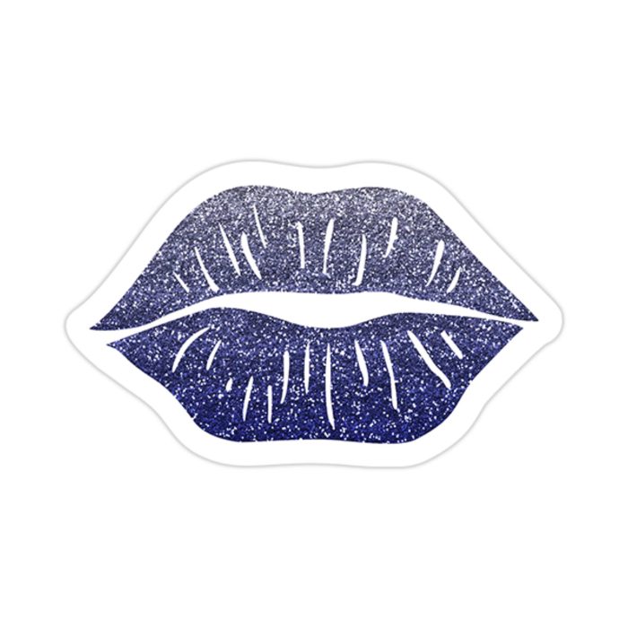 Lips - Full Color Vinyl Sticker - Custom Size
