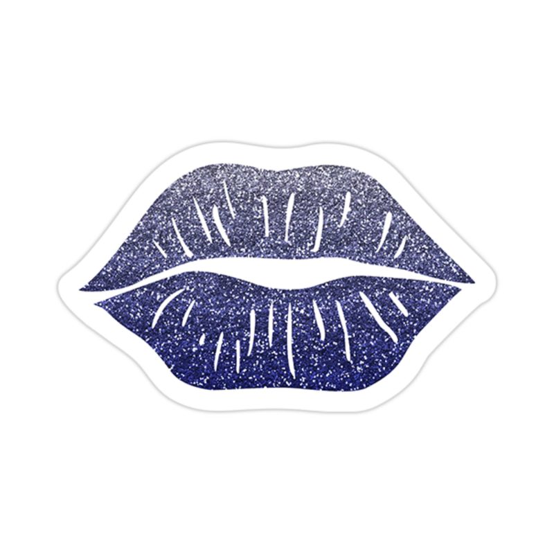 Lips - Full Color Vinyl Sticker - Custom Size