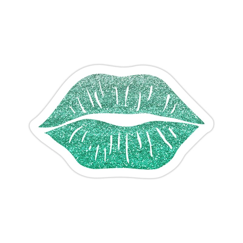 Lips - Full Color Vinyl Sticker - Custom Size