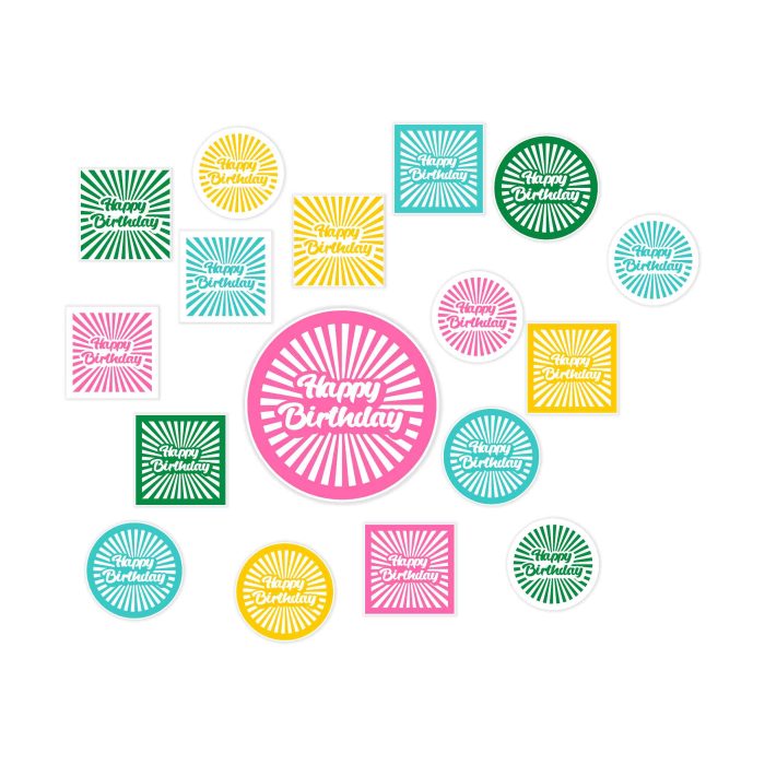 Birthday Sticker Pack available- Custom Size