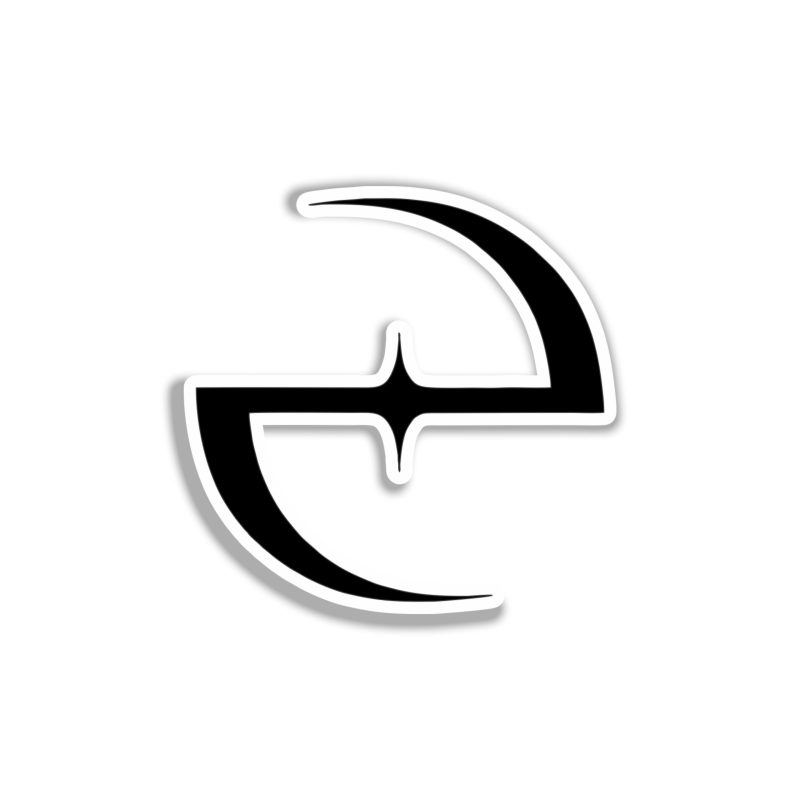 Evanescence - Logo - Full Color Vinyl Sticker - Custom Size