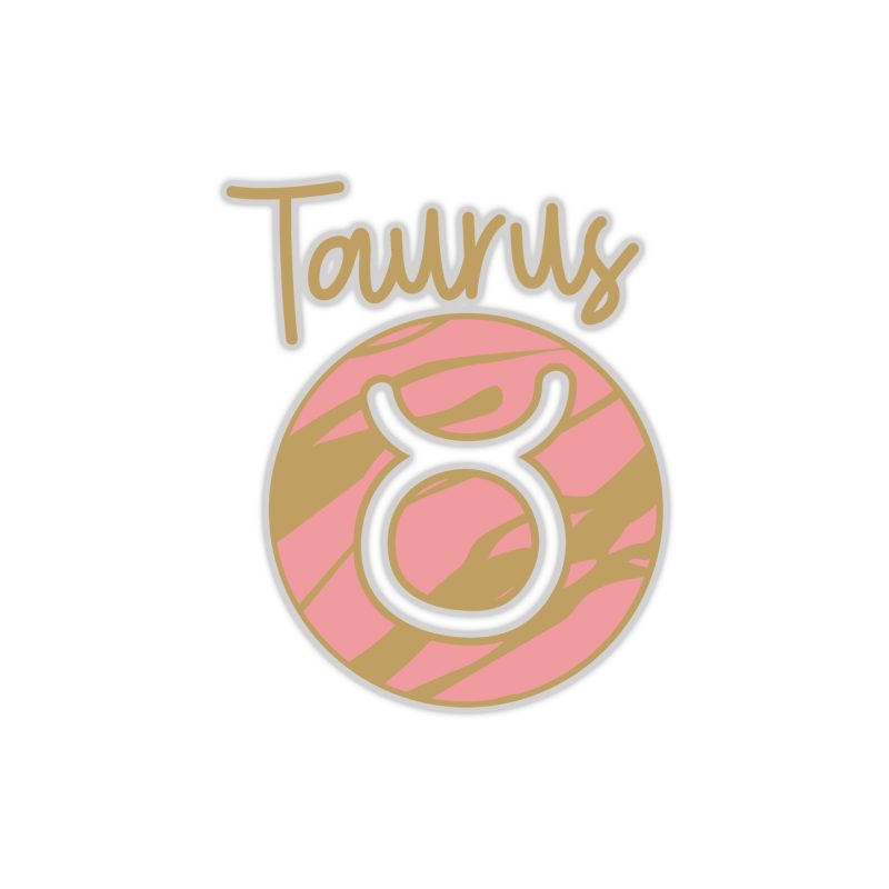 Taurus Marble - Full Color Vinyl Decal - Custom Size