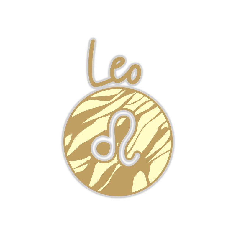 Leo Marble - Full Color Vinyl Decal - Custom Size