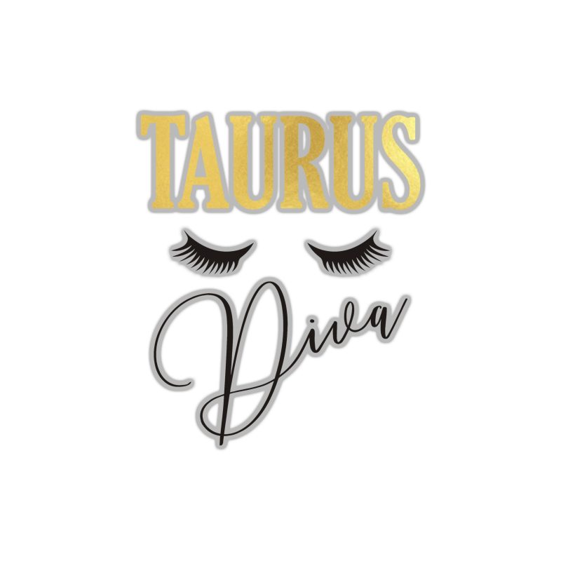 Taurus Diva - Full Color Vinyl Decal - Custom Size