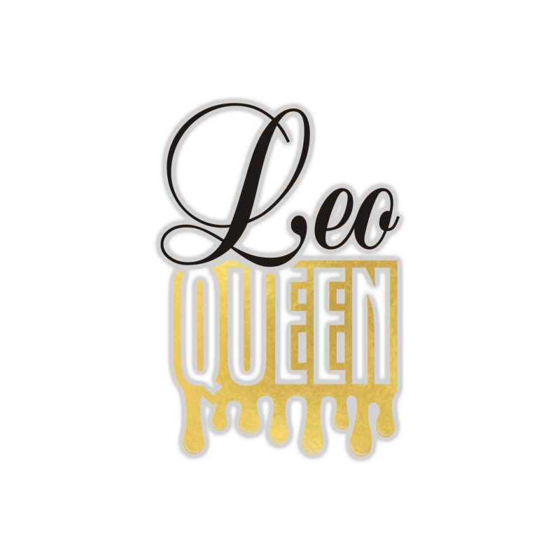 Leo Queen - Full Color Vinyl Decal - Custom Size