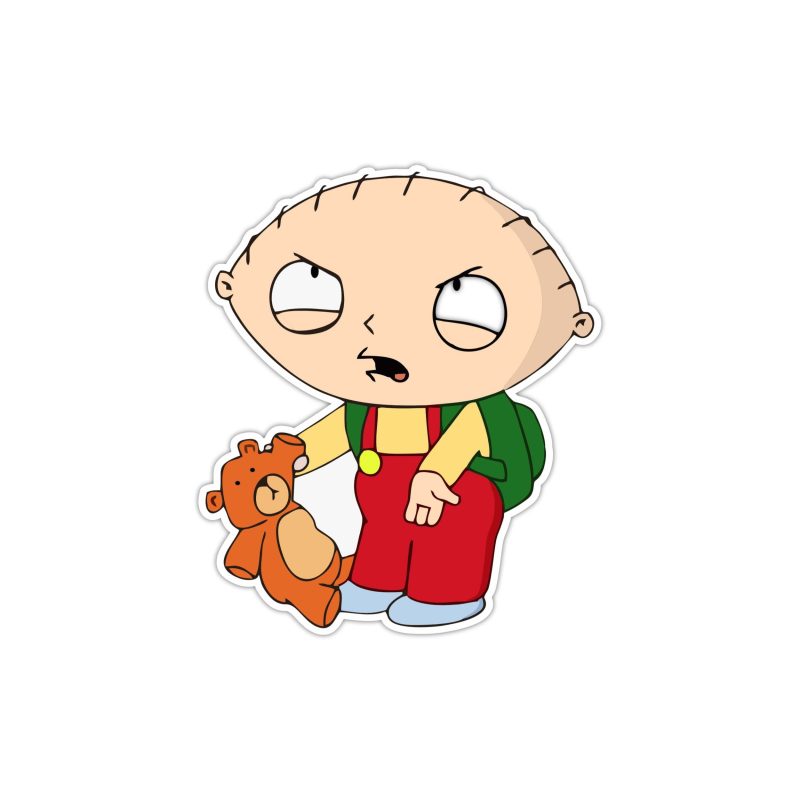 Family Guy - Full Color Vinyl Sticker - Custom Size