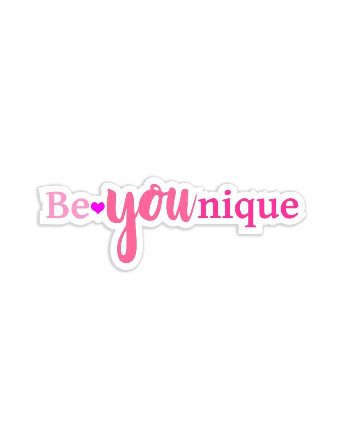 Be Younique Full Color Vinyl Decal