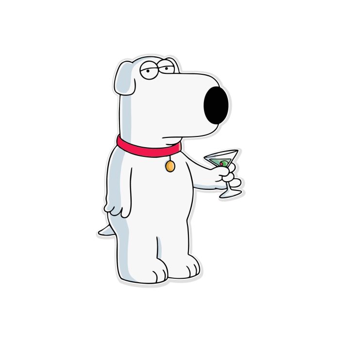Family Guy - Full Color Vinyl Sticker - Custom Size