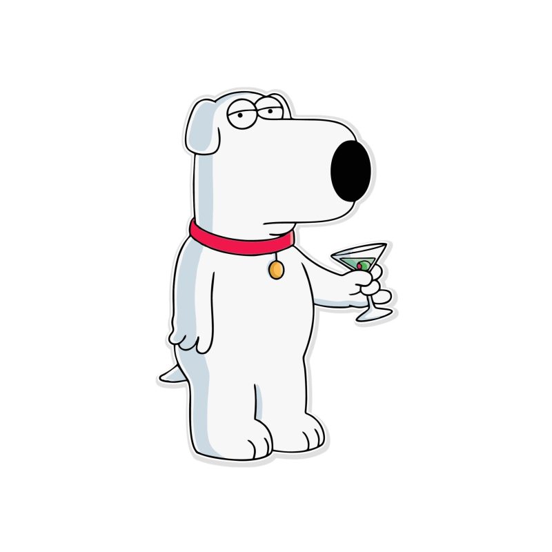 Family Guy - Full Color Vinyl Sticker - Custom Size