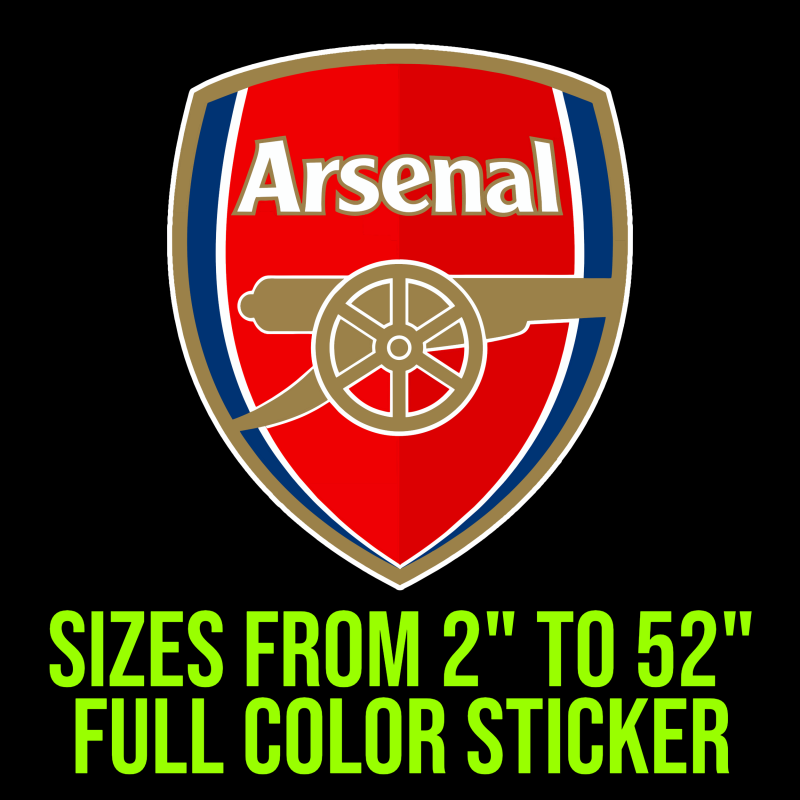Arsenal Full Color Vinyl Decal