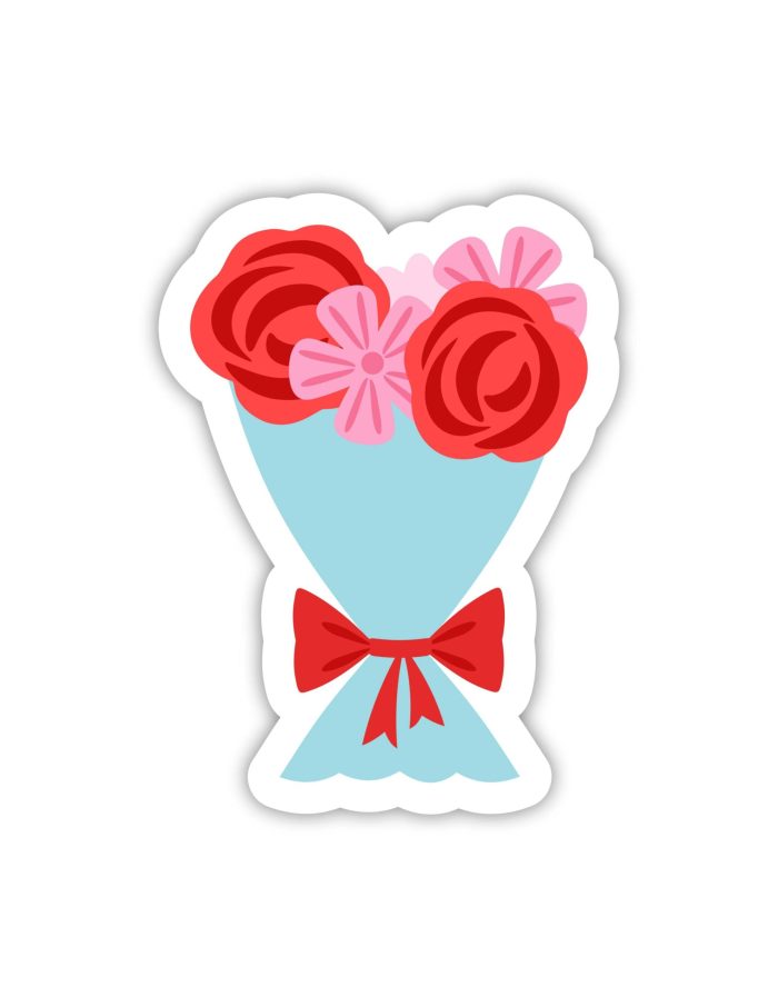 Flower Full Color Vinyl Decal - Custom Size