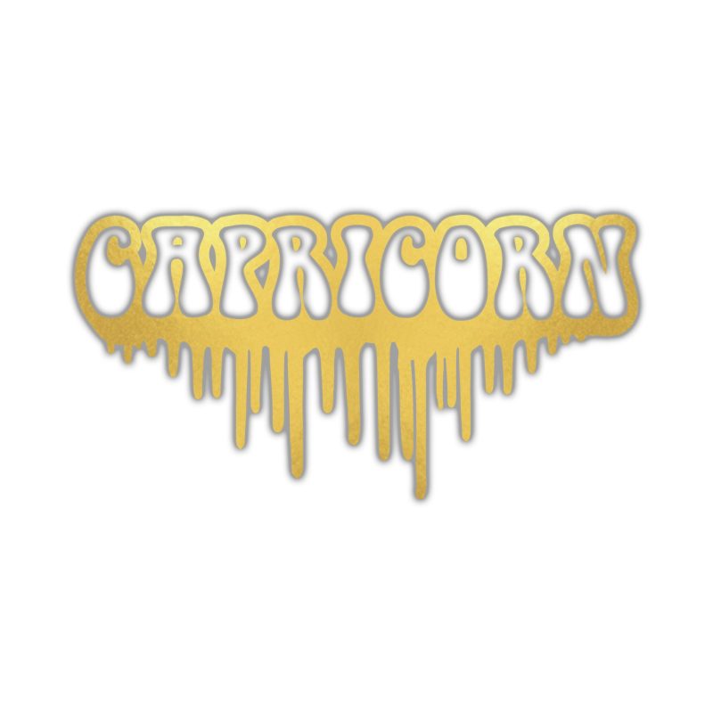 Capricorn Drip - Full Color Vinyl Decal - Custom Size