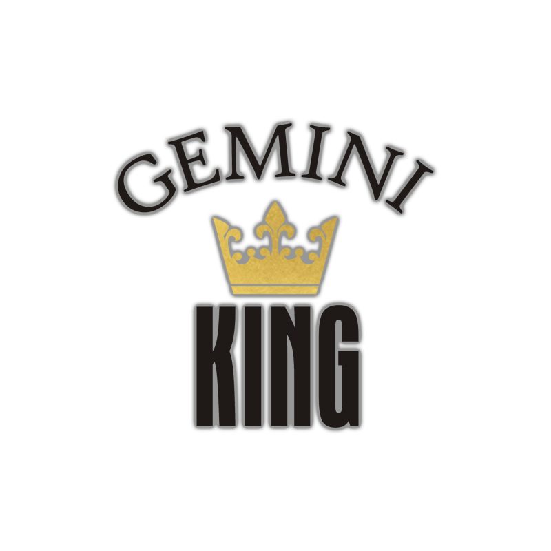 Gemini King - Full Color Vinyl Decal - Custom Size