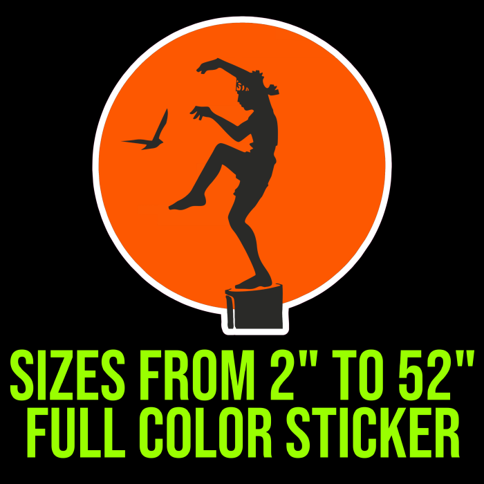 Cobra Kai Full Color Vinyl Decal - Custom Size