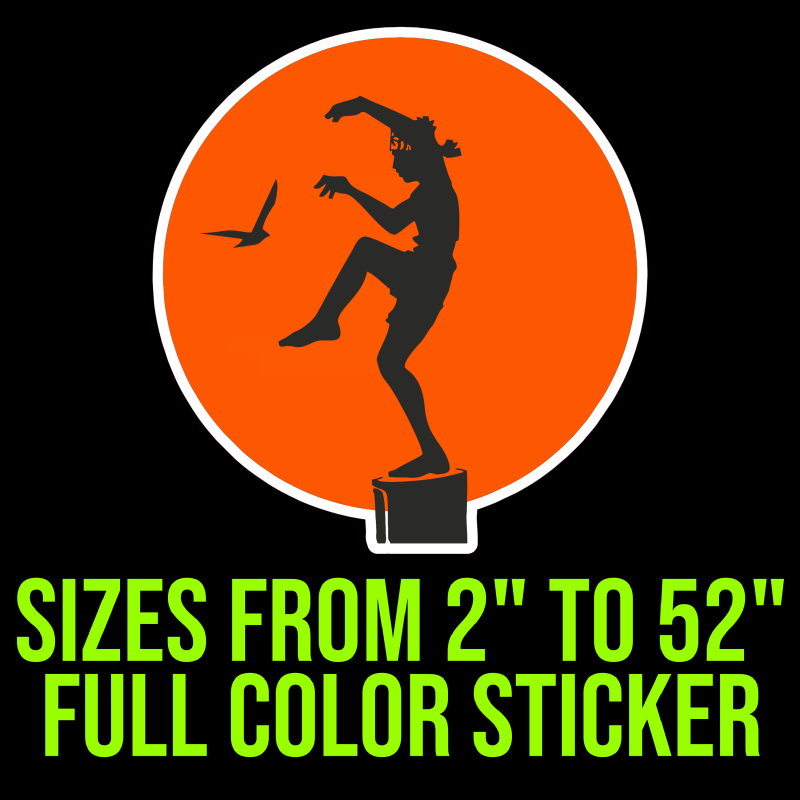 Cobra Kai Full Color Vinyl Decal - Custom Size