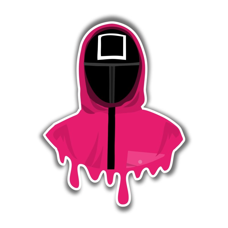 Squid Game Full Color Vinyl Decal - Custom Size