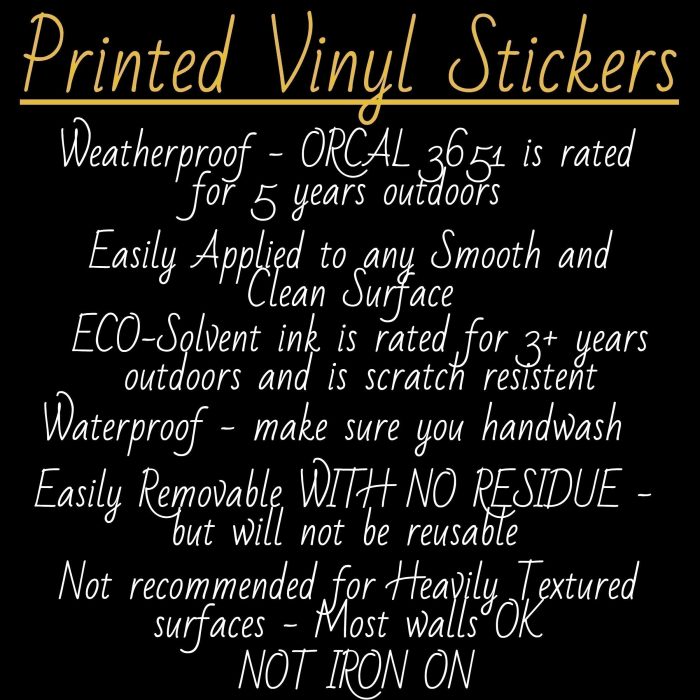 Llama Full Color Vinyl Decal - Custom Size - Image 2