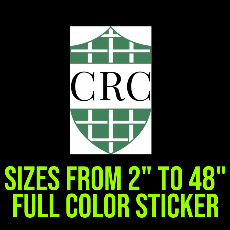 Cleveland Racquet club 1 Full Color Vinyl Decal