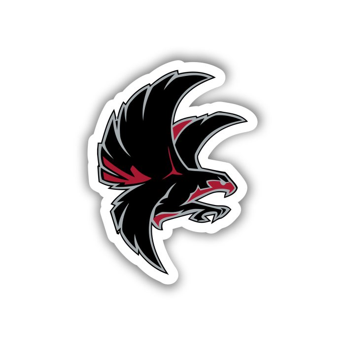 Atlanta Falcons - Falcon - Full Color Vinyl Sticker - Custom Size