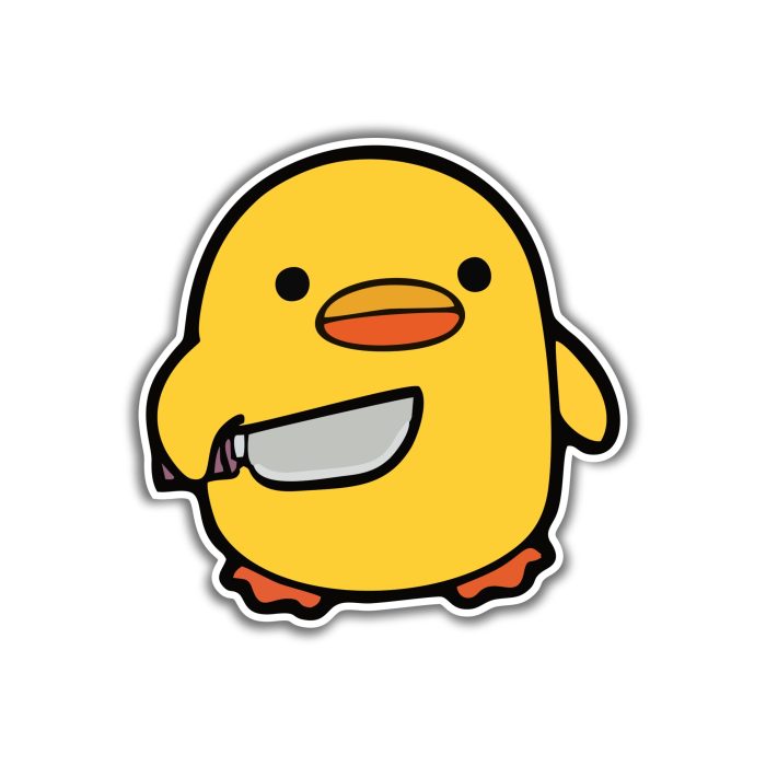 Duck - Full Color Vinyl Decal
