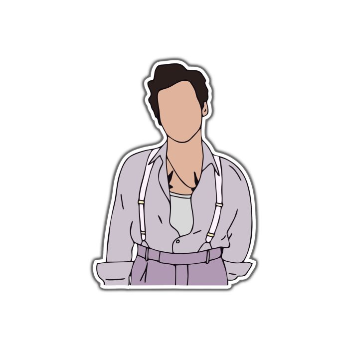 Harry Styles Full Color Vinyl Decal