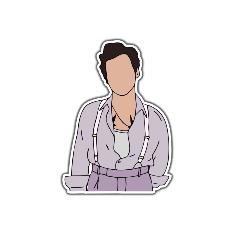 Harry Styles Full Color Vinyl Decal